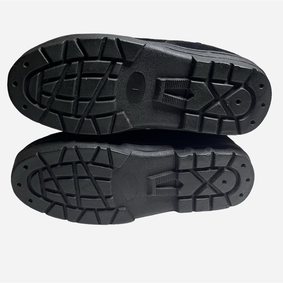 MARTINE ET BONAL Woman's Suede/Fur Sheepskin Lined Boots Size Large (W 8.5) - Picture 10 of 16